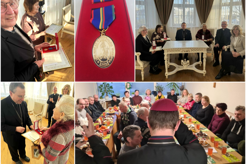 Ilgametėms Telšių Caritas savanorėms – vyskupijos 100-mečio apdovanojimas